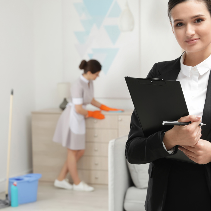 Supervisión de servicio profesional de limpieza en Cancún